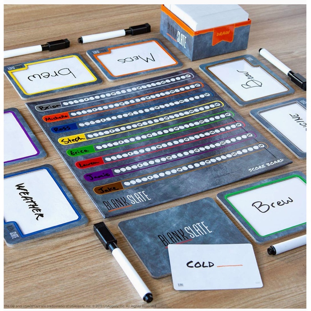 Blank Slate USAopoly Board Game Fun Family-Friendly Word Association. Ages 8+. - Picture 11 of 11